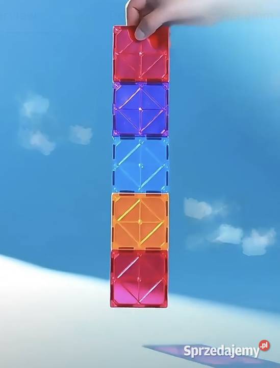 Klocki magnetyczne 100 elementów Mega Bloks Warszawa