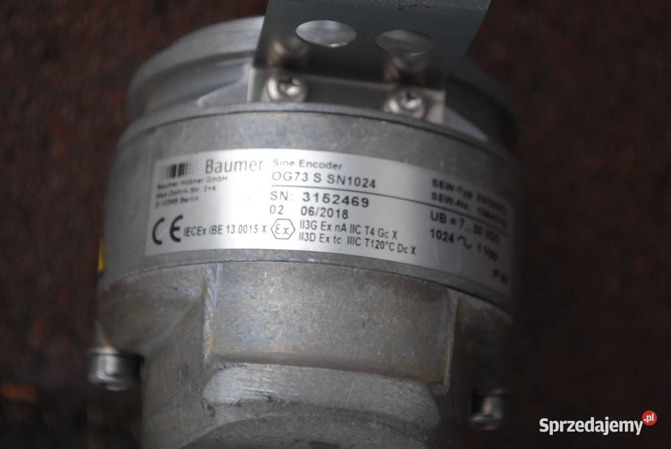 Enkoder firmy SEW EURODRIVE OG73N1024 Typ Kargowa