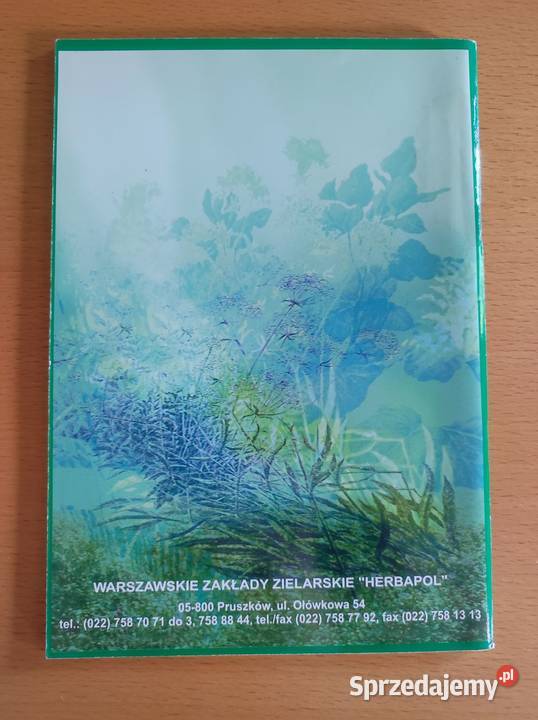 zioła zdrowie Herbapol katalog poradnik książka świętokrzyskie