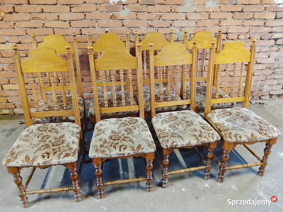 Krzesła dębowe 8 Wałbrzych