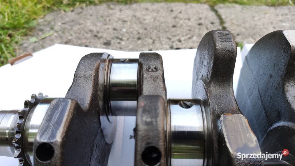 Wał korbowy panewki 19 TDI AWX