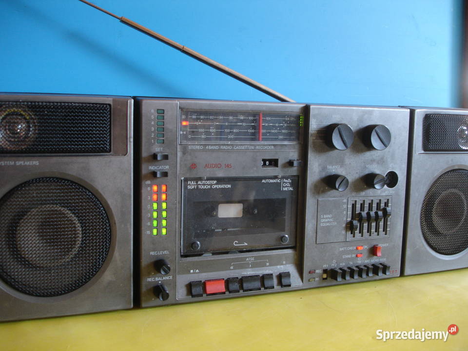 Radiomagnetofon RFT DDR EAW AUDIO 145 lubuskie