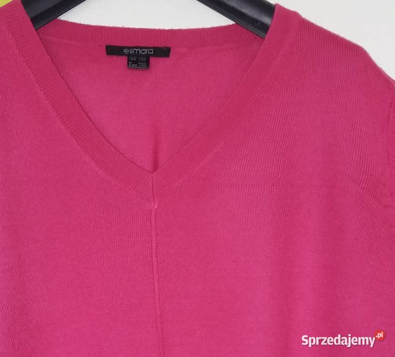 XL Amarantowy lekki sweterek nowy Esmara Gliwice