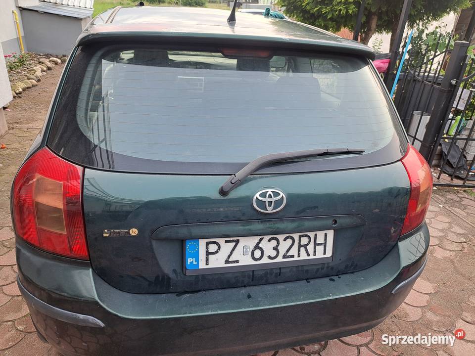 Syndyk sprzeda samochód osobowy Toyota Corolla Poznań