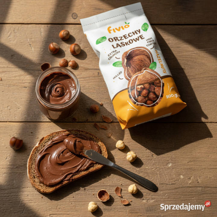 Orzechy laskowe łuskane 500g