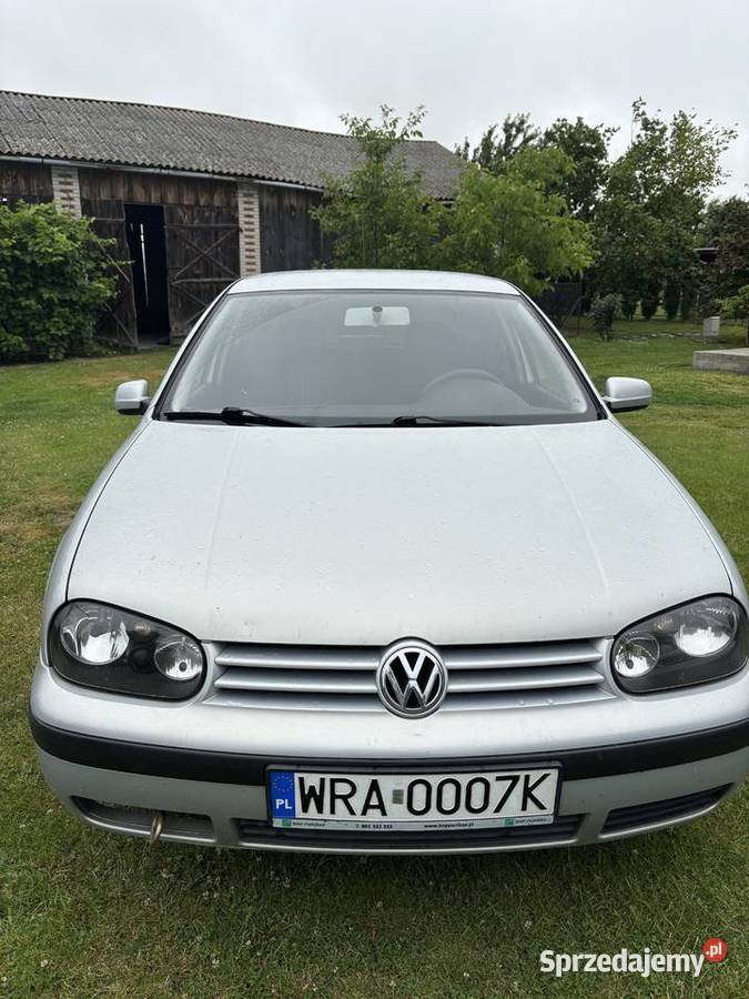 Volkswagen Golf IV 2000 sprawny zadbany gotowy gniazdo AUX Motoryzacja Zalesie