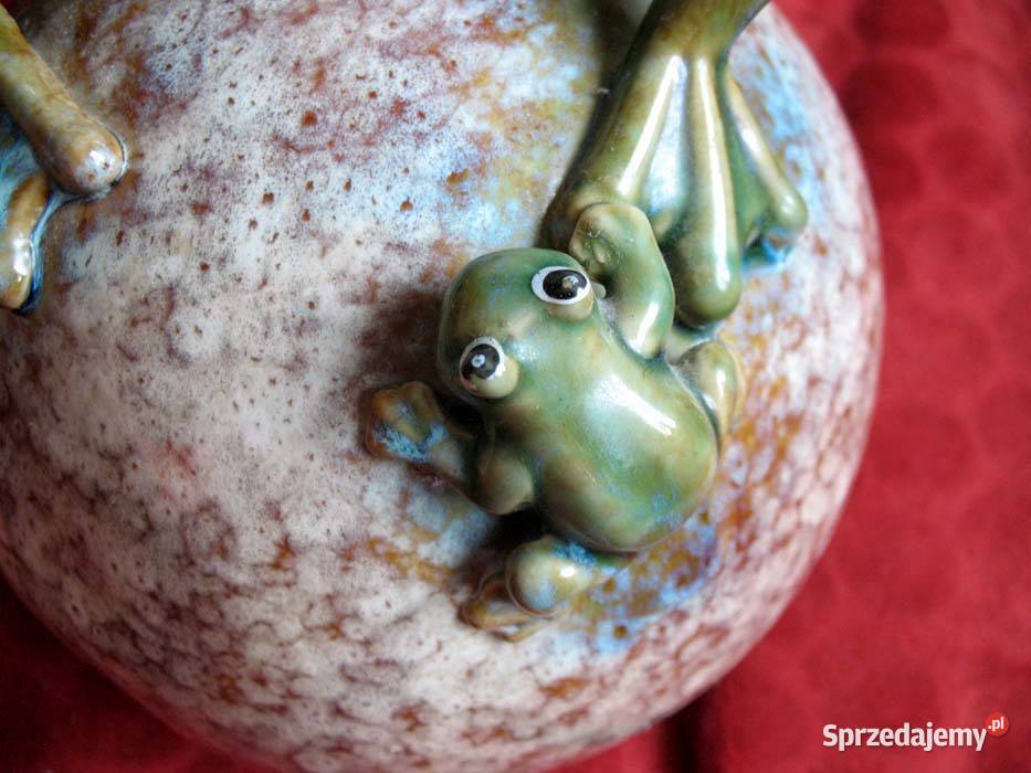 Żaba Duża figurka Żaba szczęśliwej rodziny Siedlce