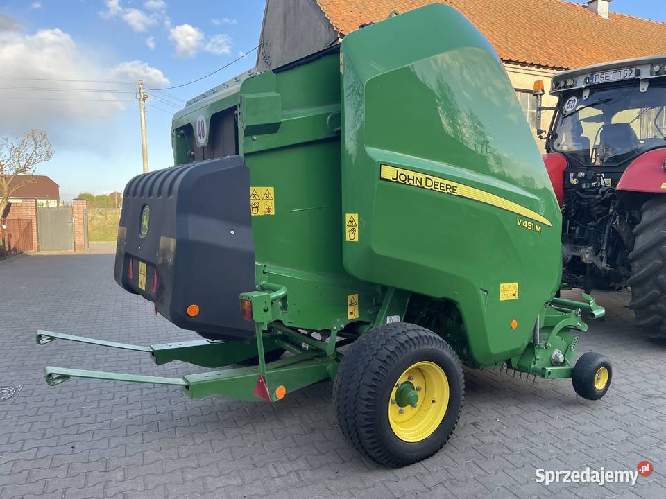 John Deere v451m wielkopolskie sprzedam