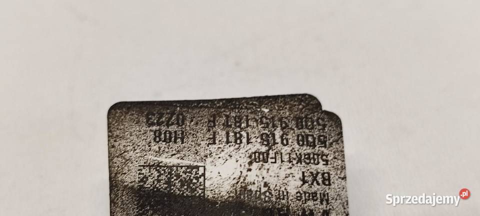 SKODA OCTAVIA III KLEMA MINUSOWA 5Q0915181F osobowe