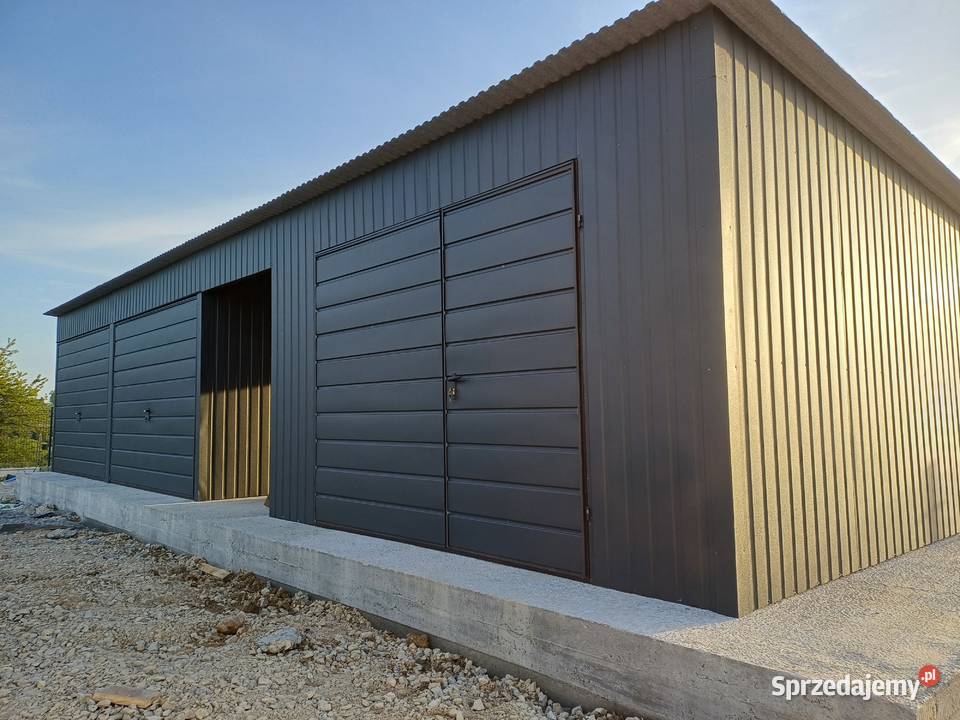 Garaż Blaszany WIATA Magazyn Garaże Konstrukcja Świdnica sprzedam