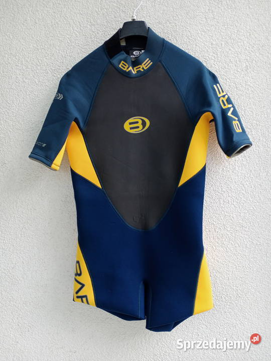 Cienka krótka pianka do nurkowania Bare używana Pruszków