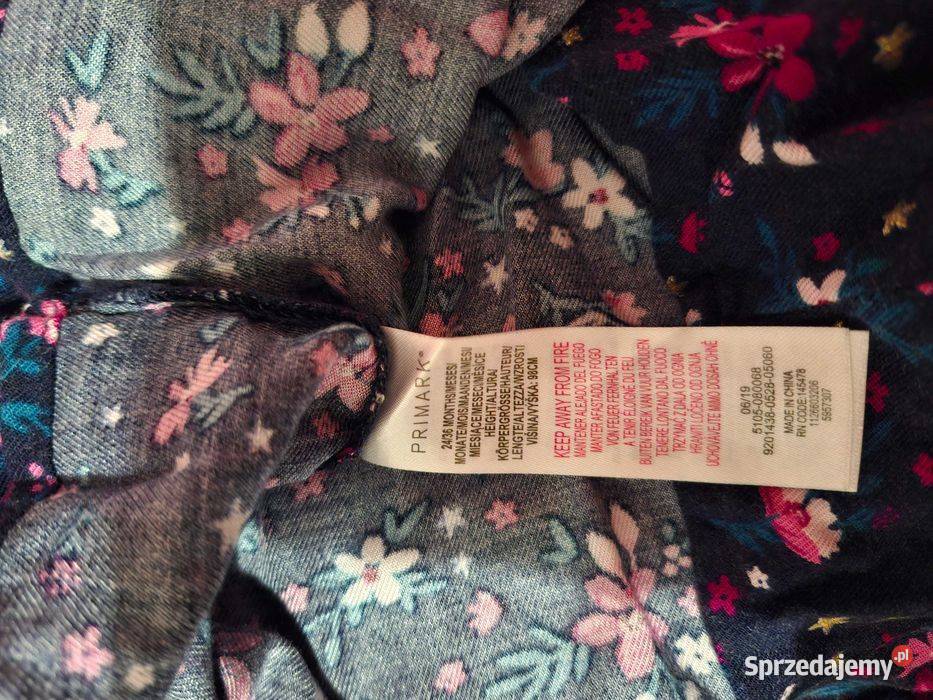 Primark śliczna sukienka w kwiatki r 92 dziewczynka kujawsko-pomorskie