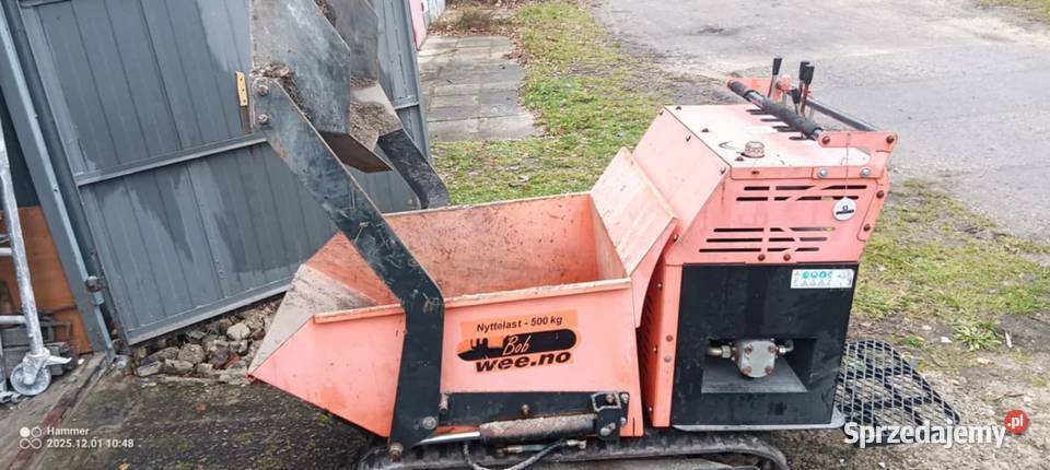 wozidło gąsienicowe 500 samozaładowcze