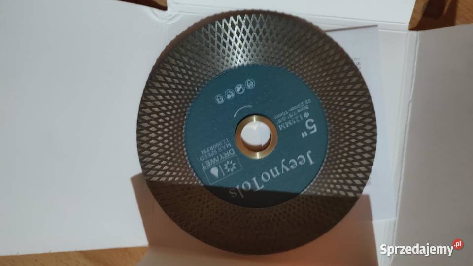 tarcza diamentowa do cięcia Pozostałe Książ Wielkopolski sprzedam