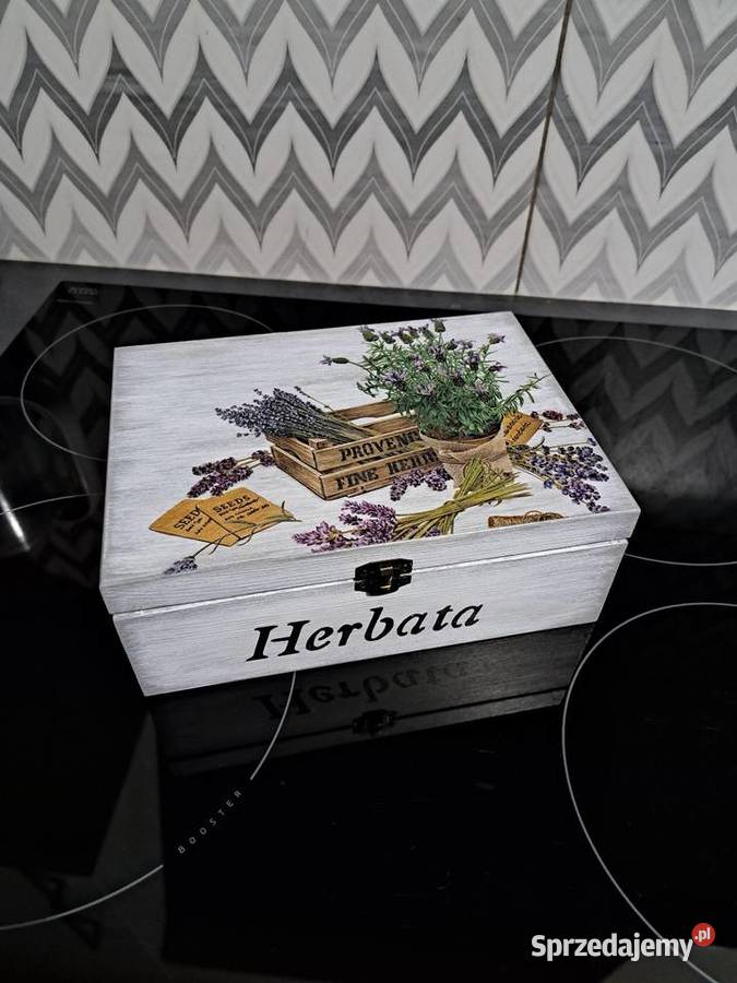 Herbaciarka 6 lawenda różne wzory decoupage Kędzierzyn-Koźle sprzedam