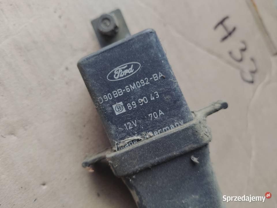 PRZEKAŹNIK ŚWIEC ŻAROWYCH FORD SIERRA TRANSIT przekaźniki Części Kamień-Kolonia