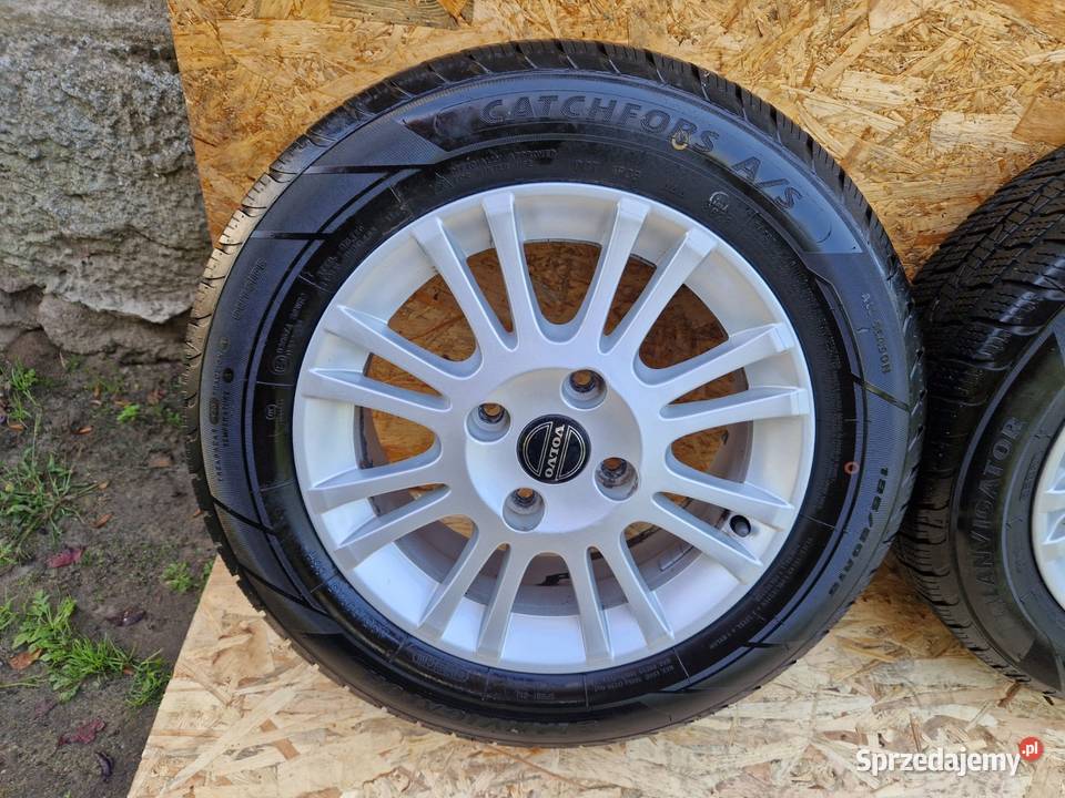 VOLVO FELGI ALUMINIOWE ET44 6Jx15 4X108 OPONY wielkopolskie Słowikowo