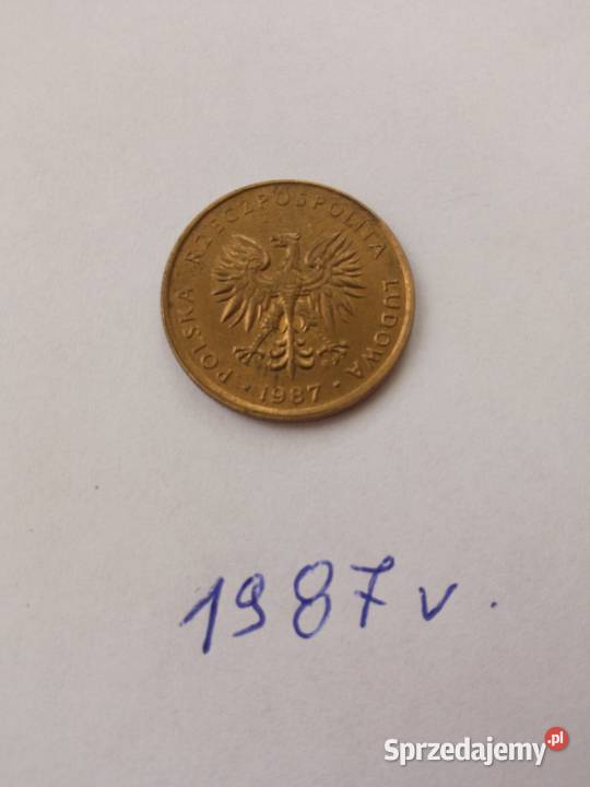 Moneta PRL 5 z 1987 r Wysyłka