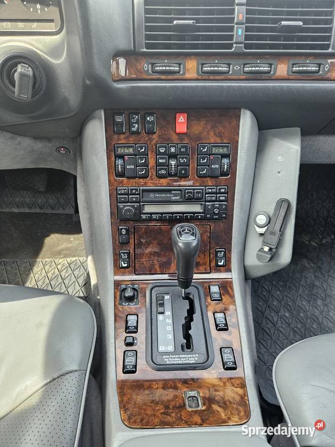 Mercedes Benz 500SE W140 LPG 4 osobowy bogate Klasa S Wrocław