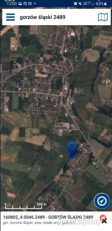 Działka budowlana RATY 71zł/m2 Gorzów Śląski
