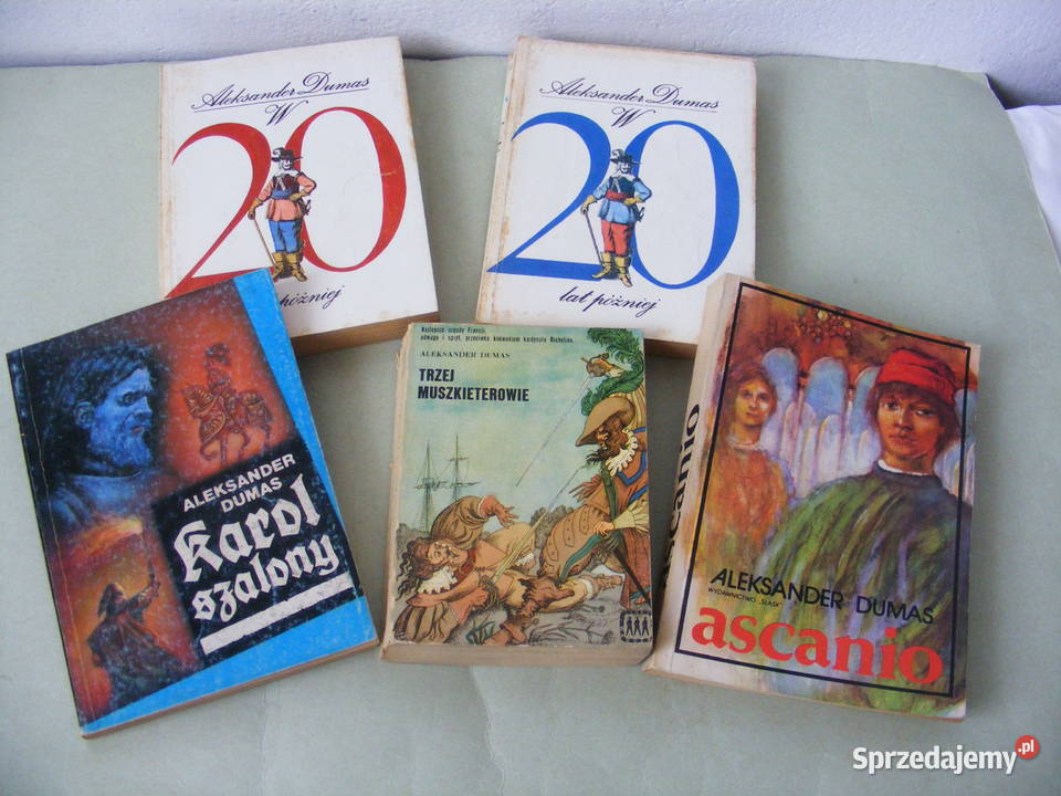 Dumas W 20 lat później Ascanio Karol szalony Oborniki Śląskie
