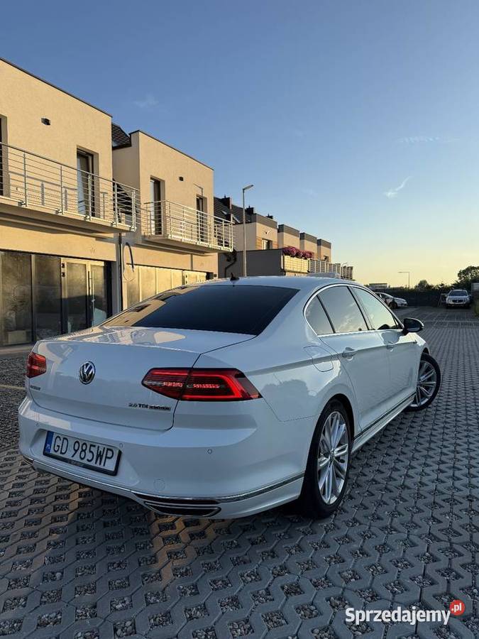 Passat b8 bitdi sedan r line biała perła 4 ABS Rokitnica sprzedam