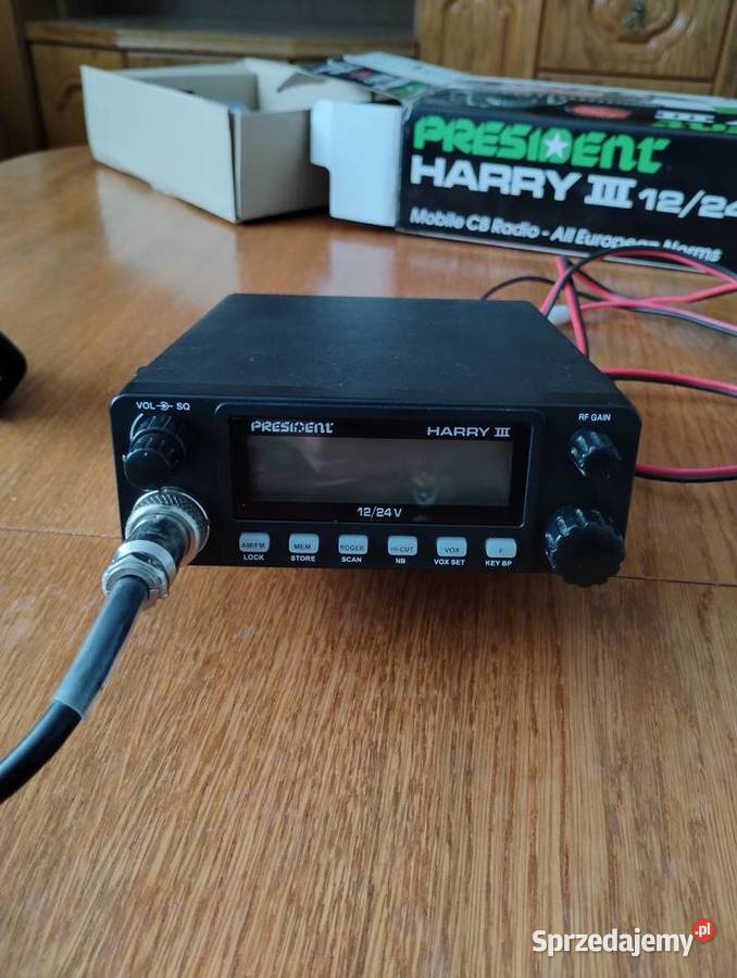 Cb radio President Harry 3 antena