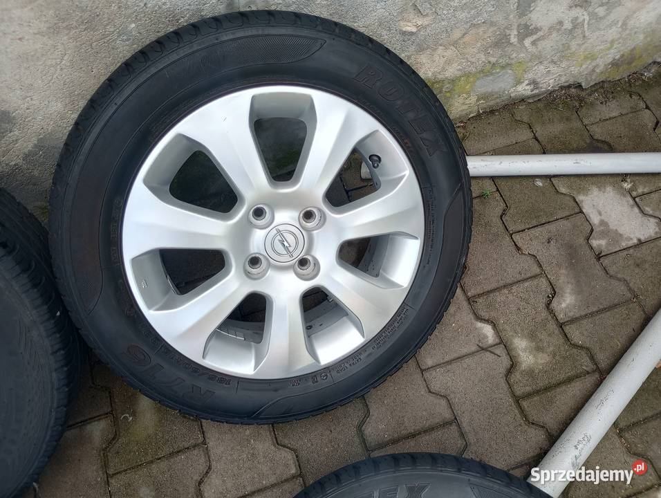 Koła Opel Agila 15 4x100 Alufelgi Felgi Opony Chodecz