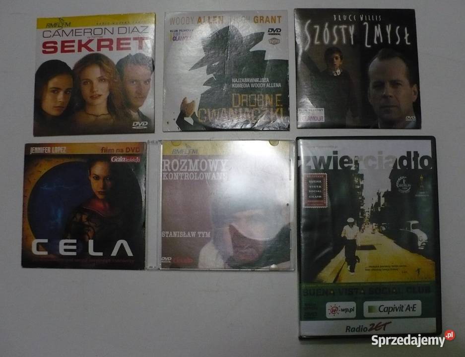 Zestaw filmów DVD podlaskie Białystok sprzedam