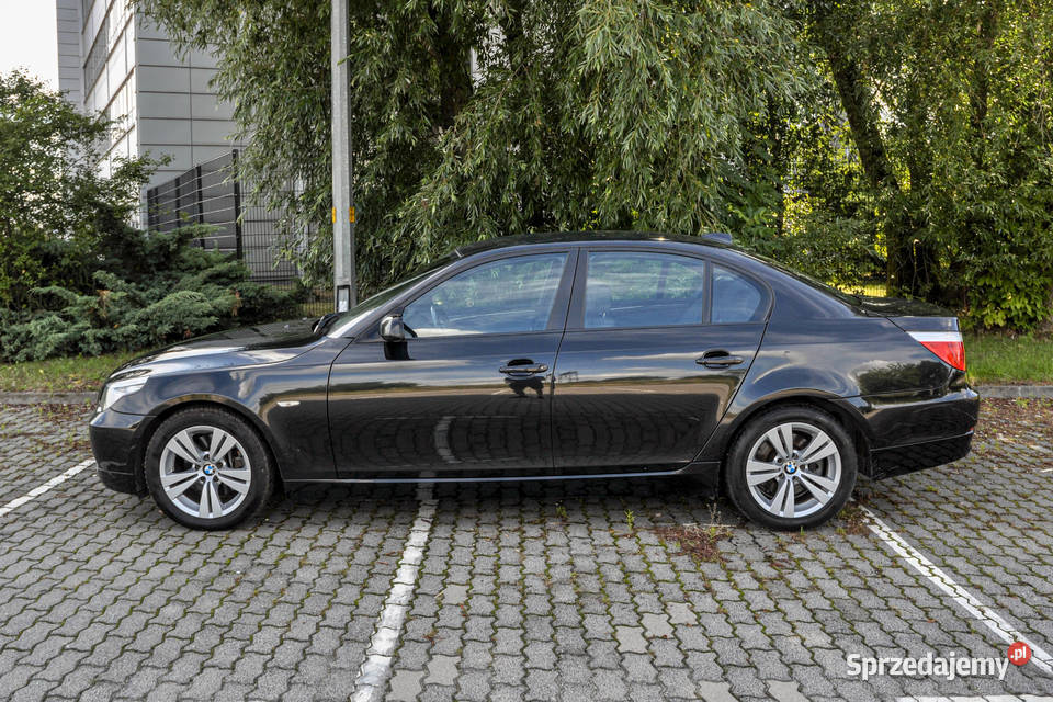 BMW Seria 5 2009 r Lift Skóry 1995cm3 Wrocław
