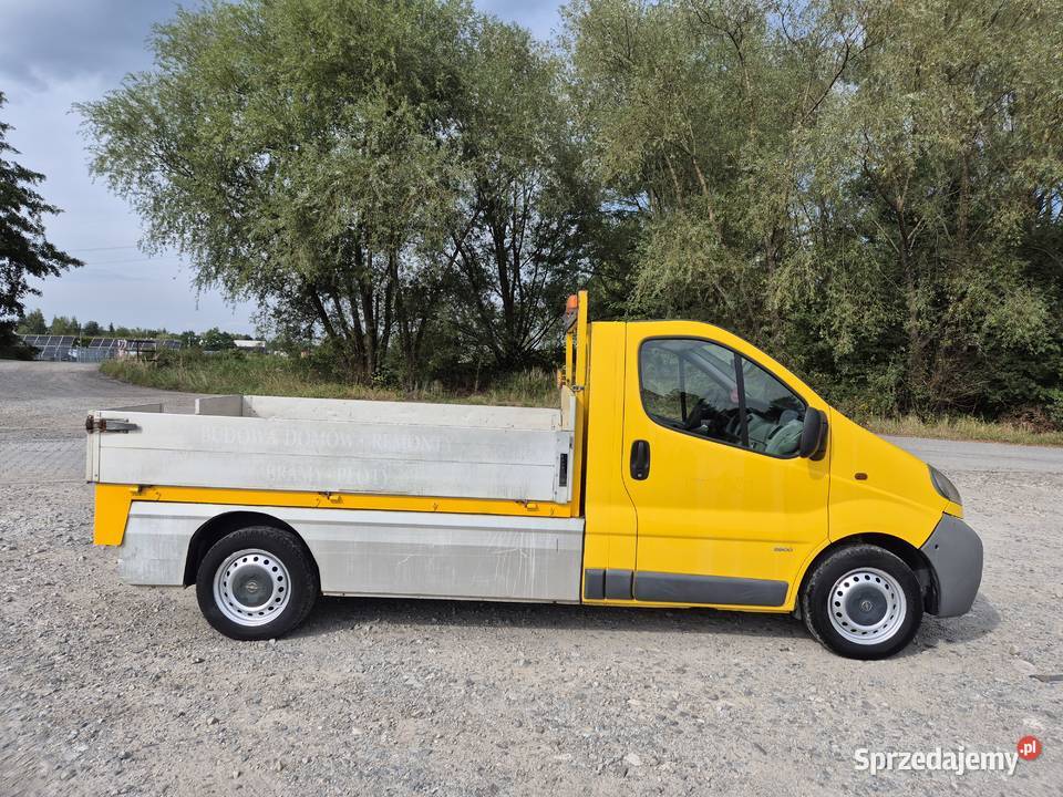 FVAT 23 Opel Vivaro WYWROTKAKIPER UNIKAT Zadbana Bujaków sprzedam