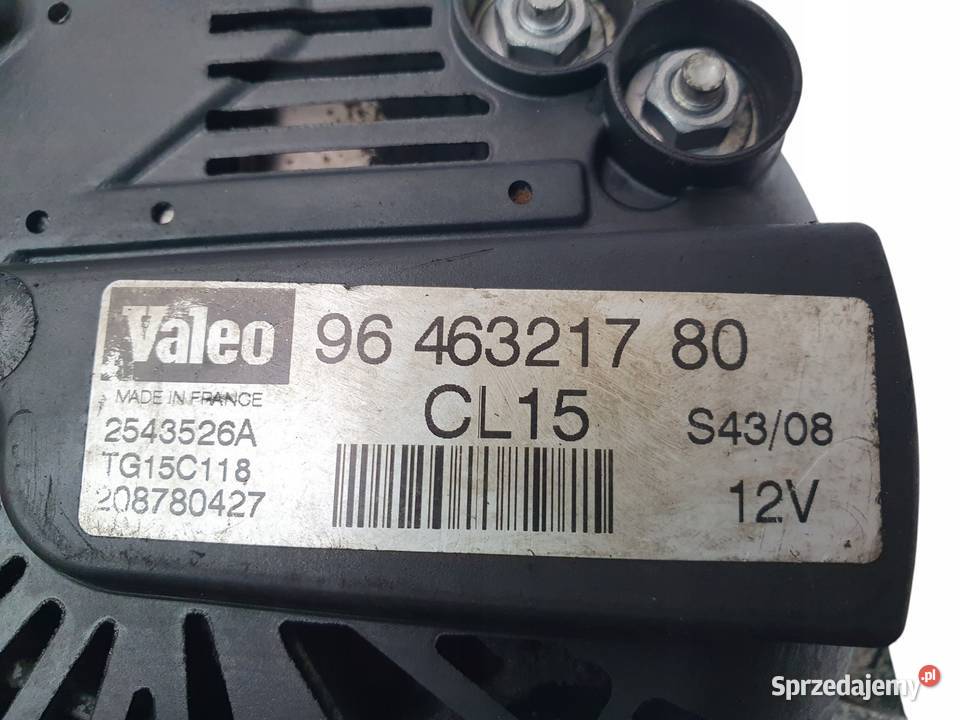 ALTERNATOR Citroen Berlingo Peugeot Partner 16 Chełm