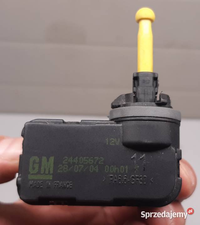 SILNICZEK REGULACJI LAMPY OPEL CORSA C D Mielęcin sprzedam