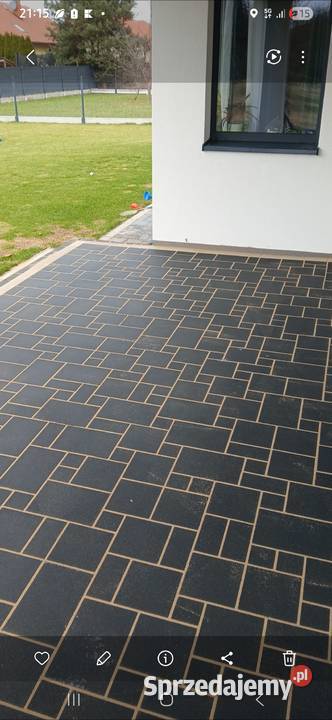 Mycie kostki brukowej