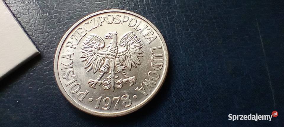 Stare monety 50 groszy 1978 bzm PRL Polska Lesko
