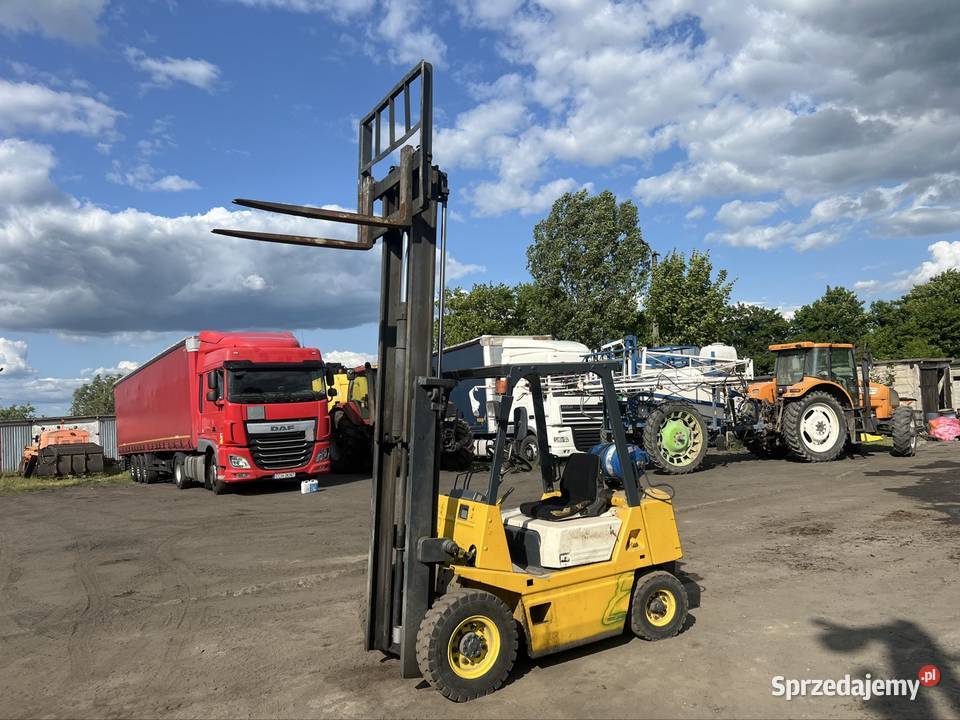 Wózek widłowy TCM fg25n2s wolny skok 2500 udzwig Chełmno sprzedam