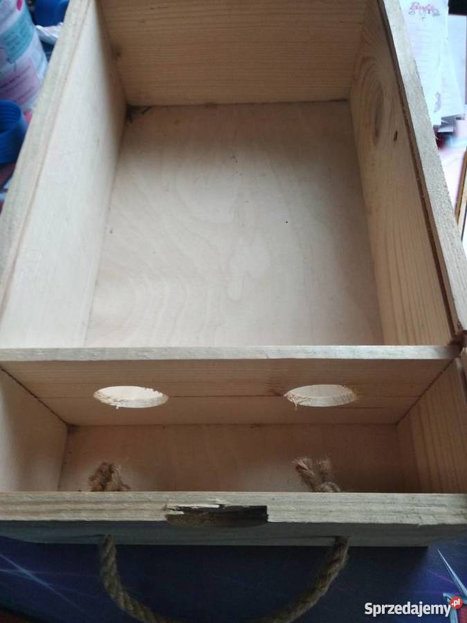 skrzynka drewniana na wina Poznań