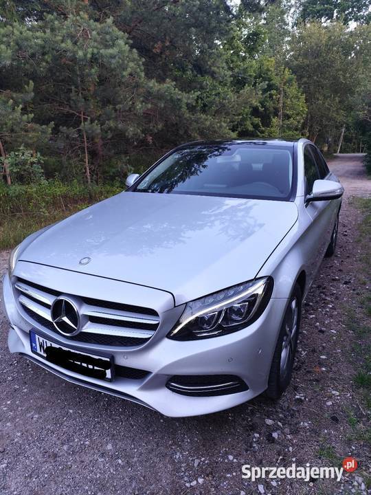 Mercedes W 205 C 180 D bezwypadkowy Fullled ESP Warszawa