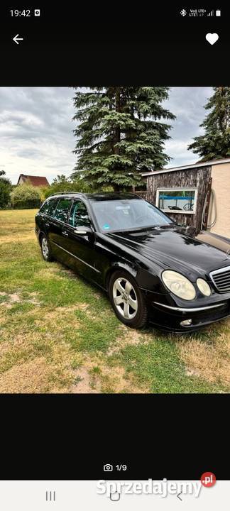 Mercedes E270 CDI Klasa E Wolin