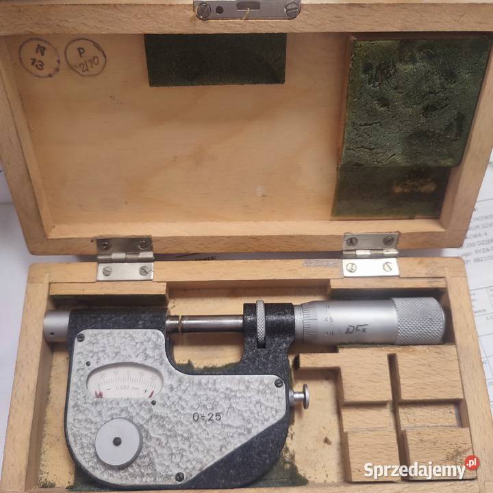 Mikrometr czujnikowy pasametr