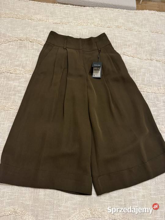 Spodnie damskie 34 Massimo Dutti kuloty bermudy Częstochowa sprzedam