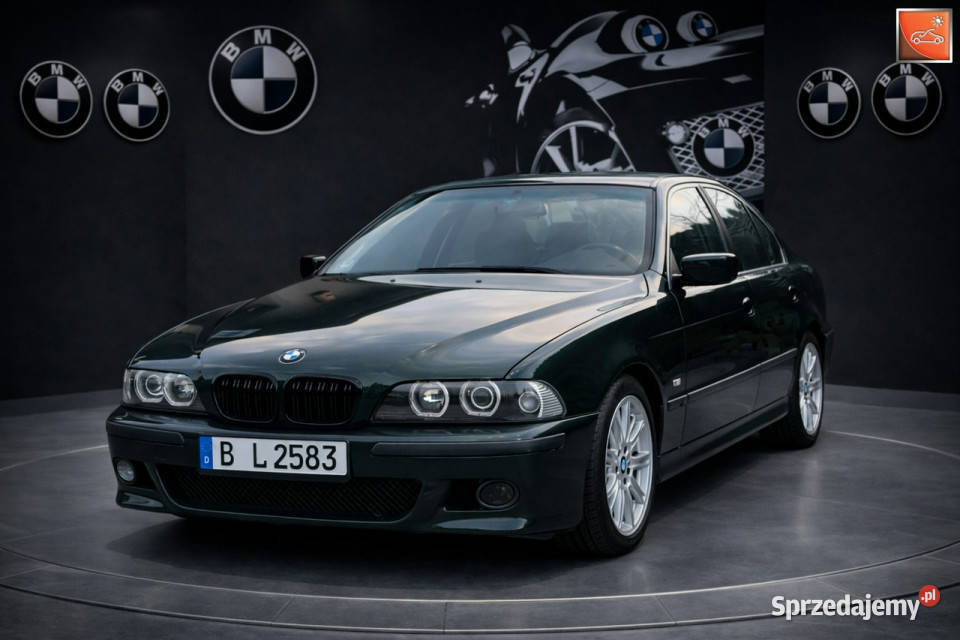 BMW 523 BMW 523i e39 25 170 Skóry Sedan Opłacona Wrocław sprzedam