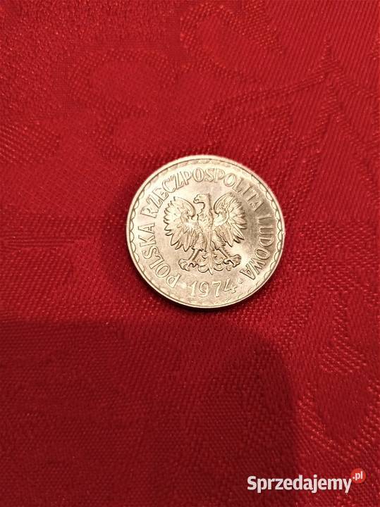 1 1974r moneta z PRL Łódź