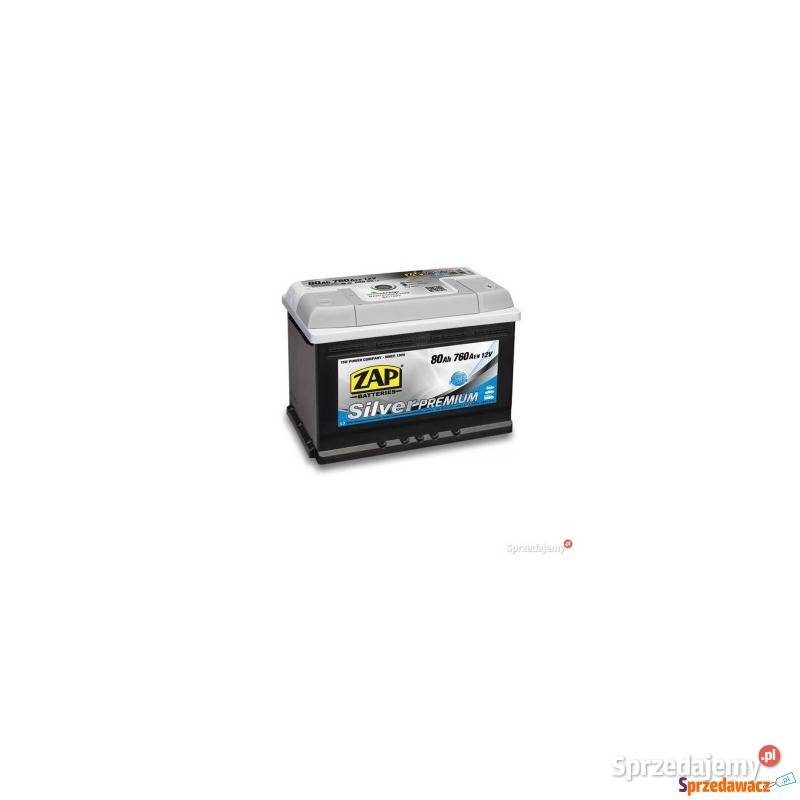 Akumulator 80Ah 760A Zap Silver Premium Układ elektryczny, zapłon Gdynia