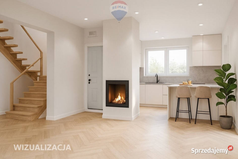 Bliźniak 155 m2 na działce 1082m2 Żabia Wola 1082m2 Sprzedaż mazowieckie