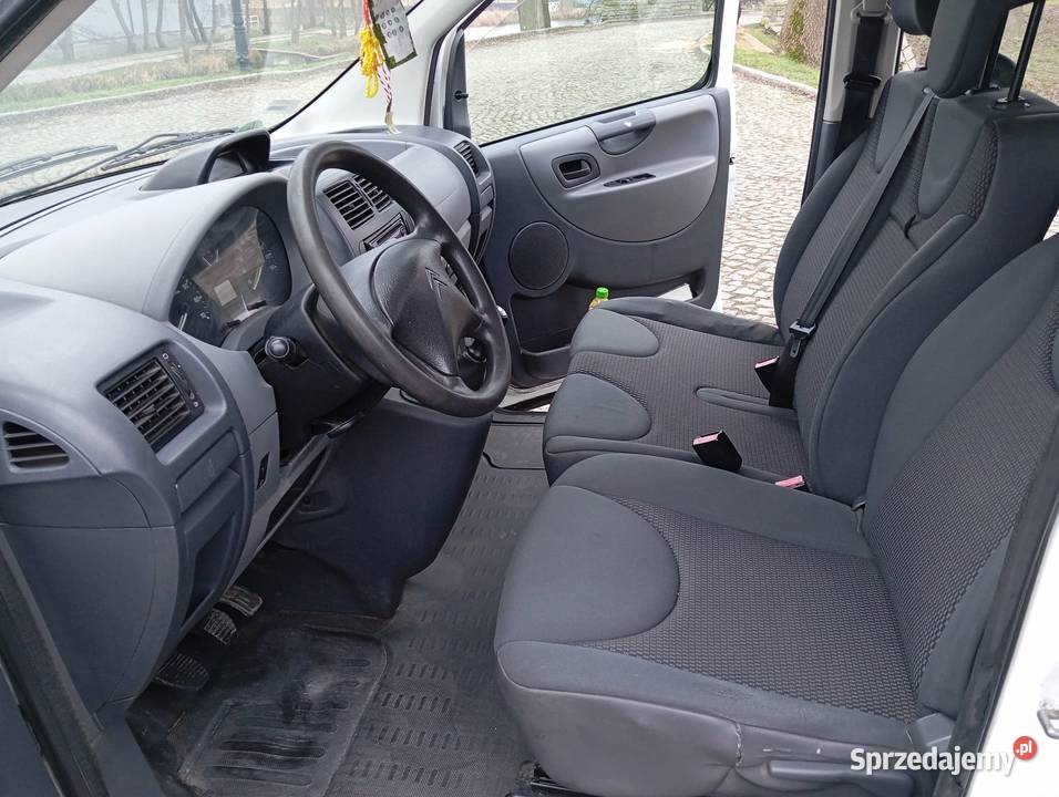 CITROEN JUMPY ŁADNY 16 HDI 6 OSÓB 1 WŁAŚĆ
