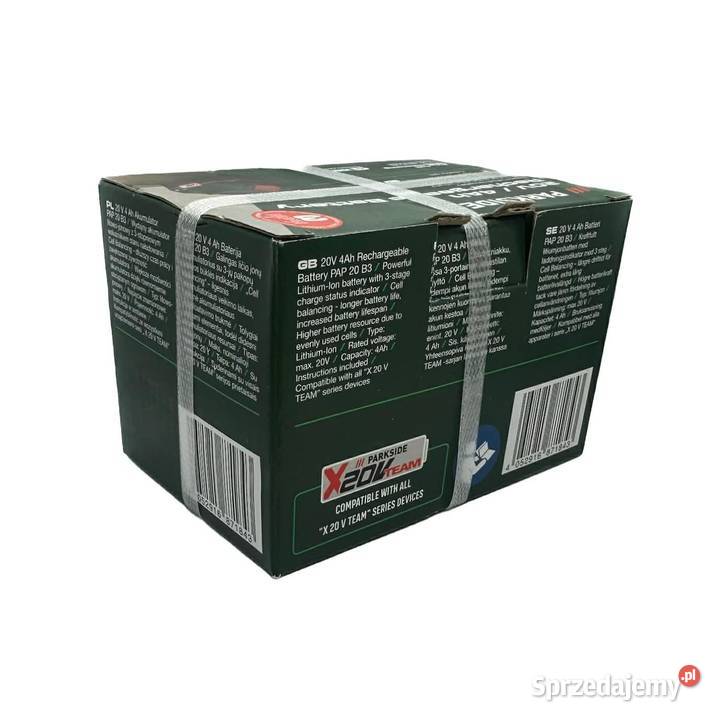 Akumulator Parkside 4Ah PAP 20 B3 Elbląg