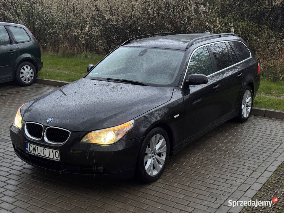 BMW 520D M47 Pancerny Niski przebieg bez wkładu aluminiowe felgi Wołów
