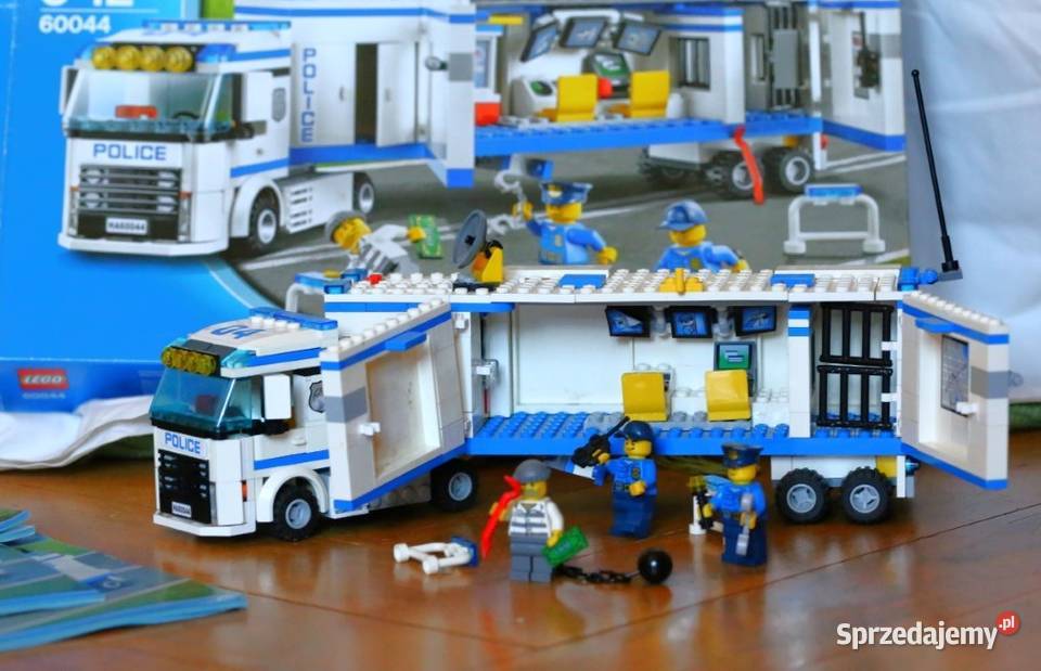 Lego 60044 ciężarówka mobilny posterunek policji Gdańsk