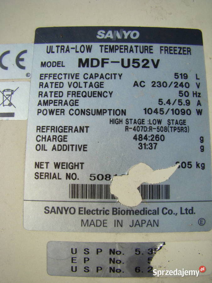 Zamrażarka Głębokiego Mrożenia Szokowa 86 stopni Gastronomia Warszawa